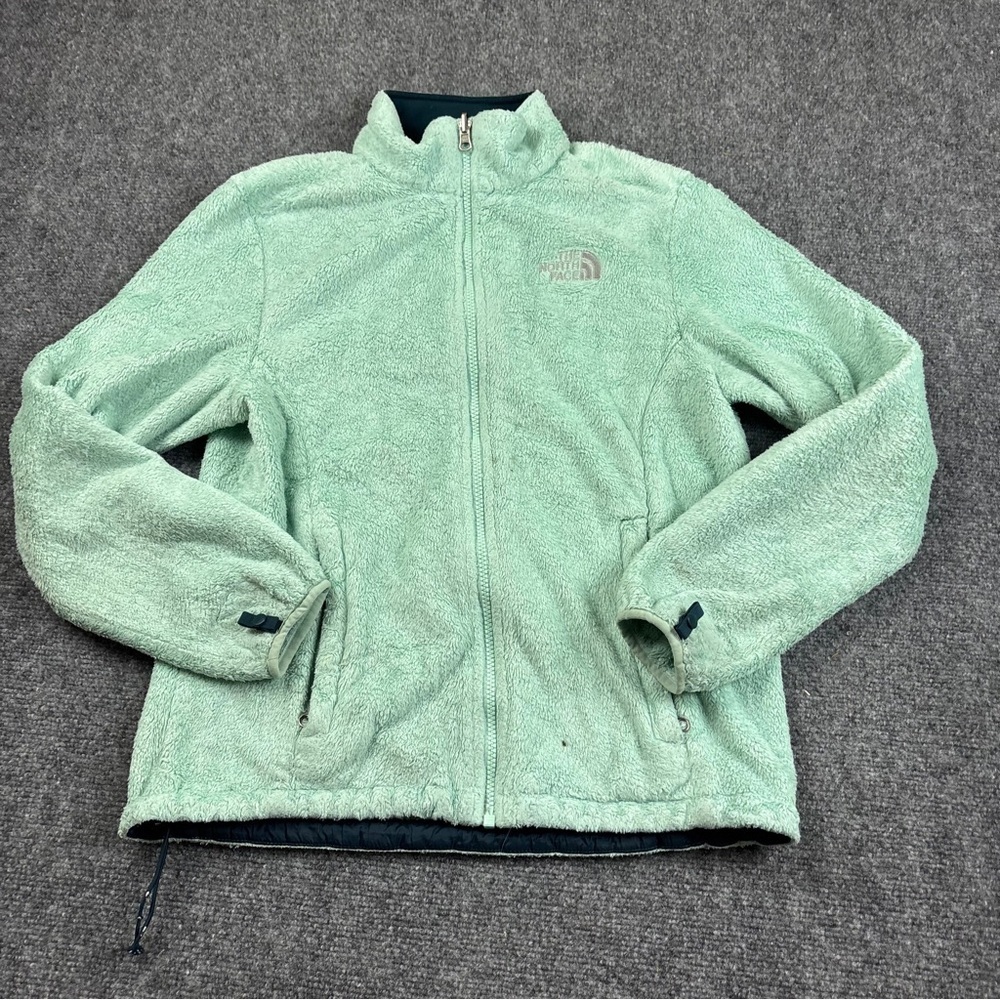 THE NORTH FACE Women’s Osito Jacket Seafoam Green Fury Fleece Jacket size Medium